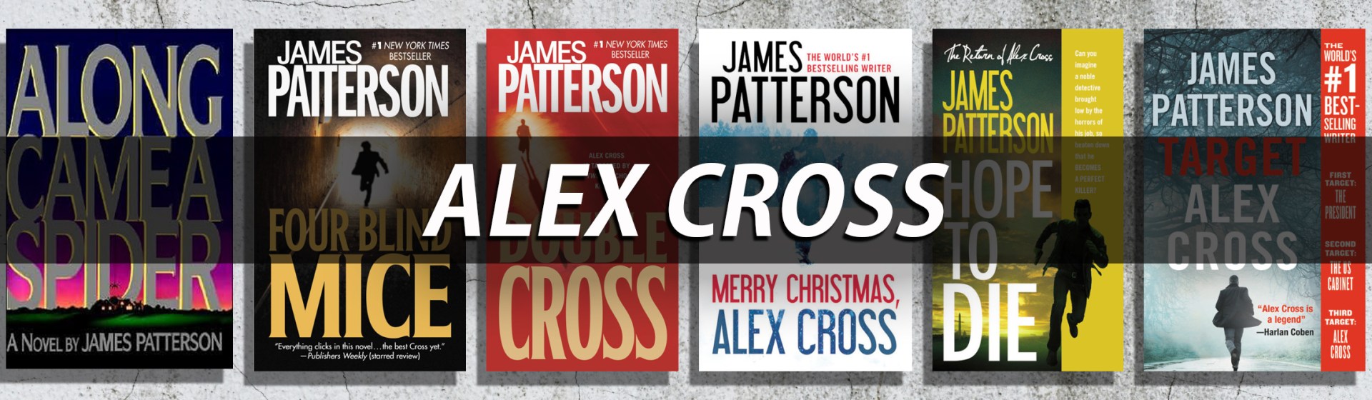 James Patterson – Books – Alex Cross