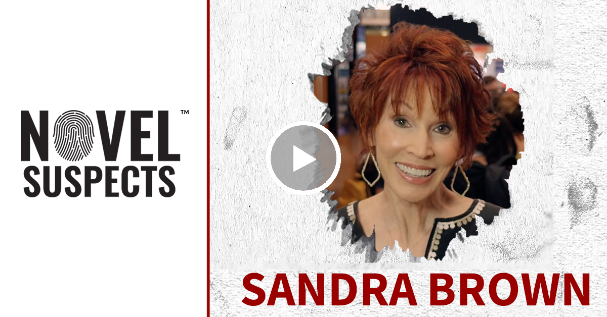 Watch Sandra Brown on Her New Book TAILSPIN Novel Suspects