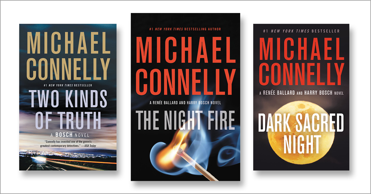 Michael Connelly Harry Bosch Series 10 Books Collection Set(Lost Light,  City of Bones, A Darkness More Than Night, The Black Ice, Angels Fight, The