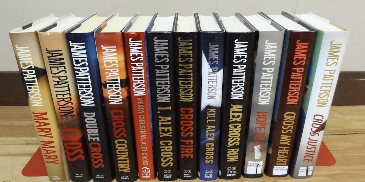 list of james patterson books in order by series